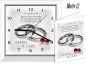 Preview: Zur Rubinhochzeit - persönliches Geschenk mit Namen der Eheleute